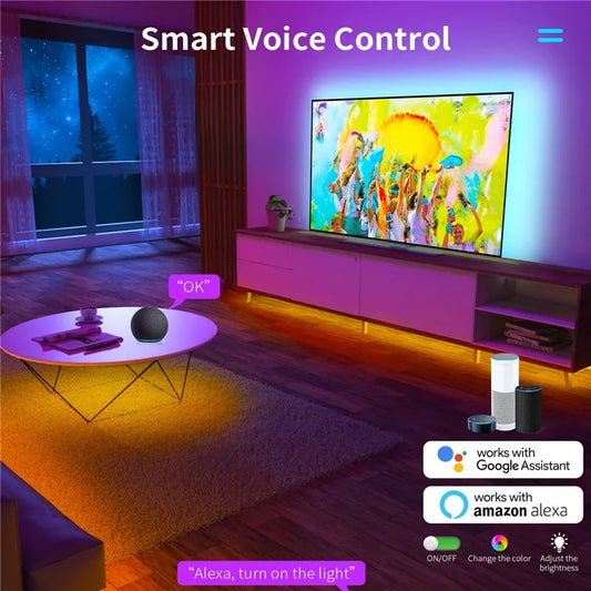 Bande LED Intelligente RGB WiFi